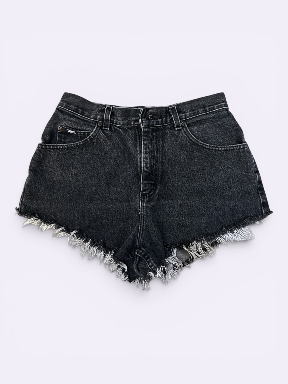 ✨90s✨VINTAGE✨LEE✨ High-waisted cut-off short